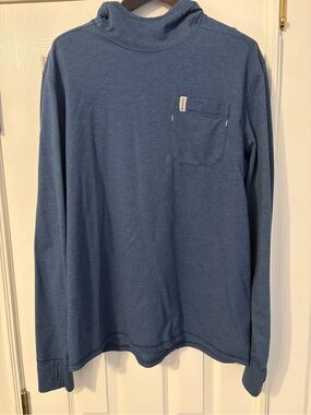 Simms Men's Long-Sleeve Pocket Hoody Shirt